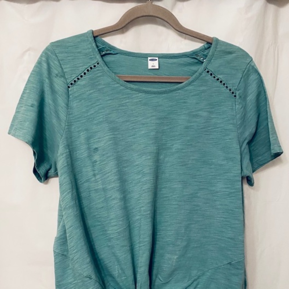 Old Navy Shirt with front tie  - L